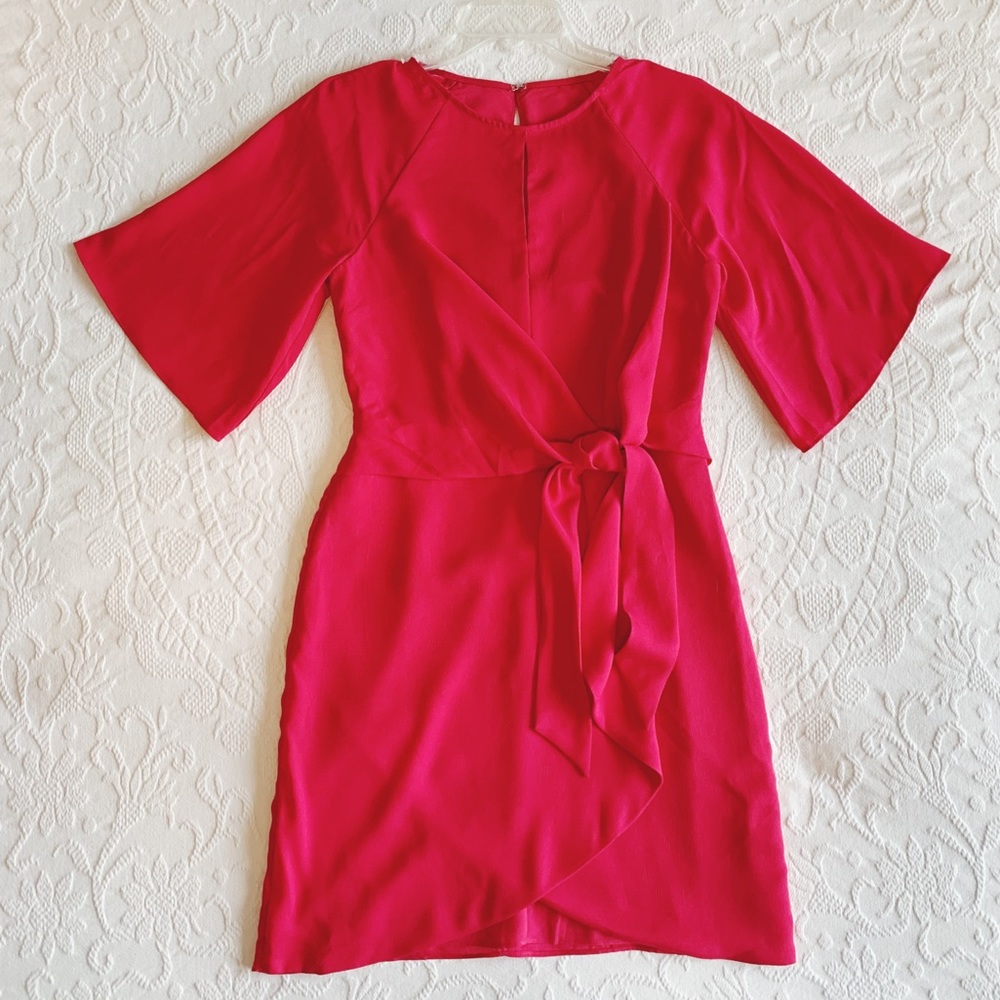 Adelyn Rae Tie Waist Dress